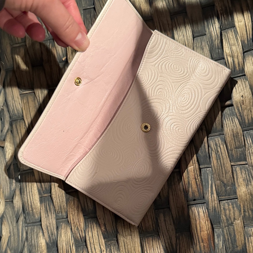 Pink Embossed Wallet - Picture 5 of 6